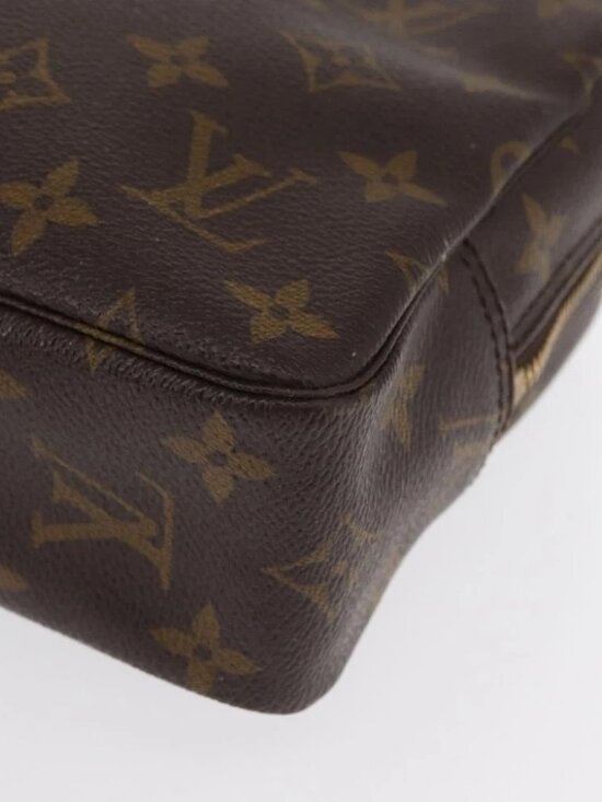 LOUIS VUITTON Monogram Trousse Toilette 23 Clutch Bag M47524 LV Auth - Picture 8 of 14